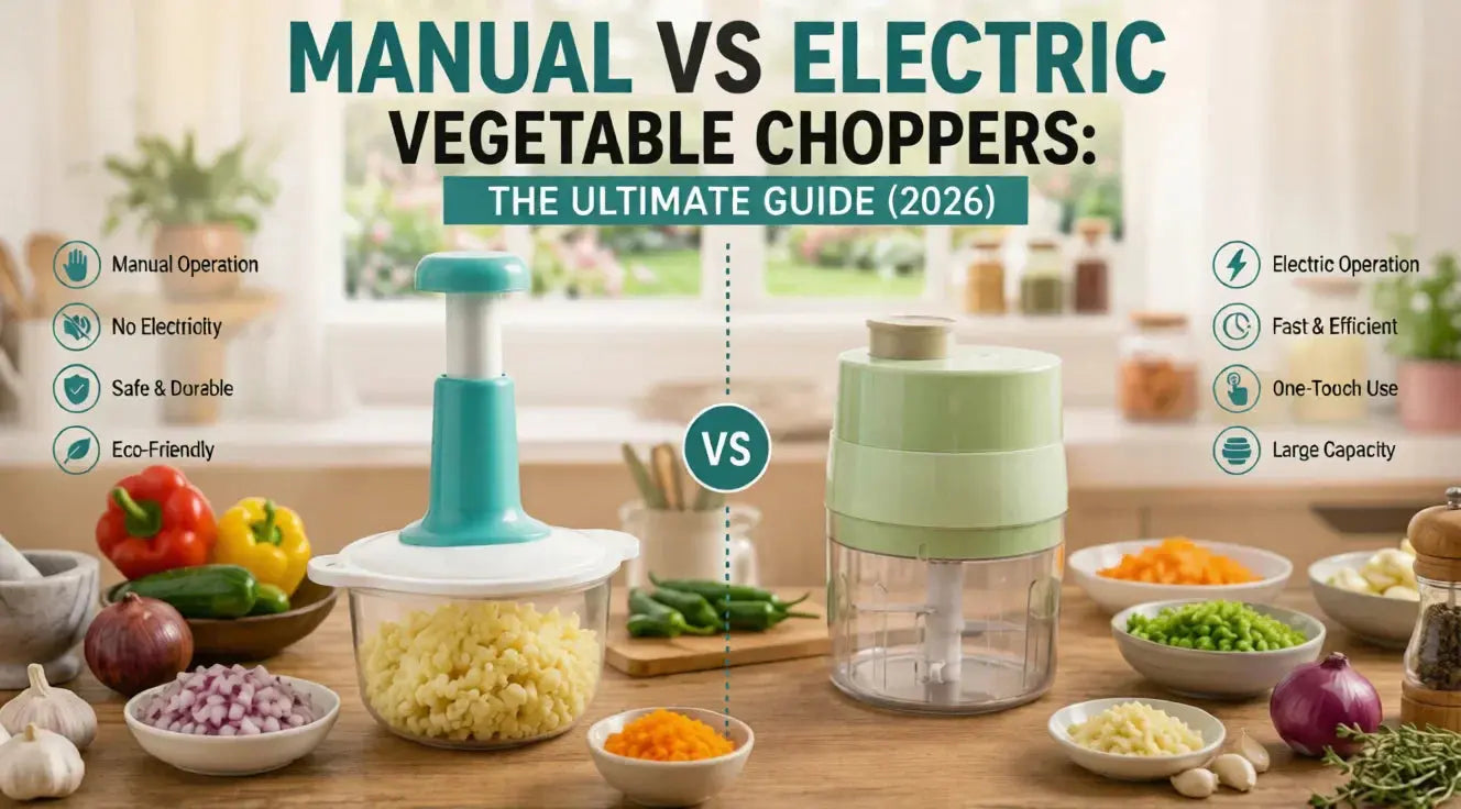 Manual vs. Electric Vegetable Choppers: The Ultimate Guide for Pakistani Home Cooks (2026)