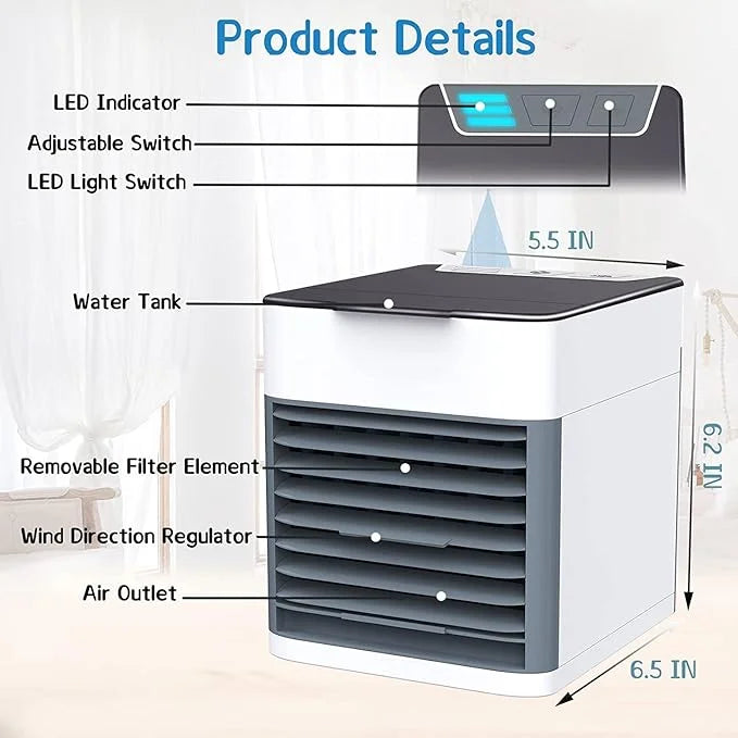 ArcticFlow™ Mini Cooling AC Portable With Magical Mist Flows