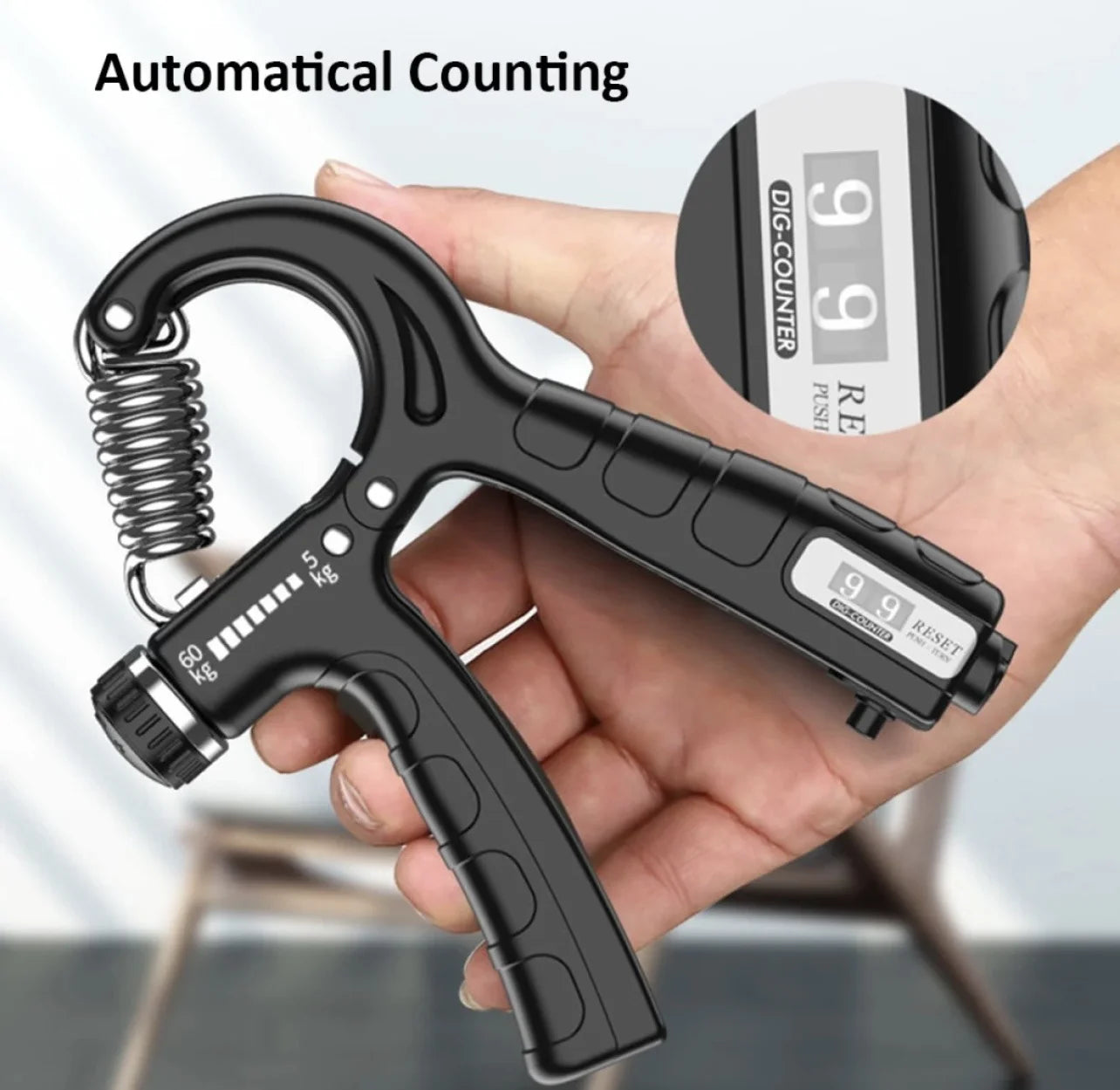 Adjustable Resistance Wrist Strengthener Strength Trainer Providing Durable Quality Comfortable Use (Random Color)