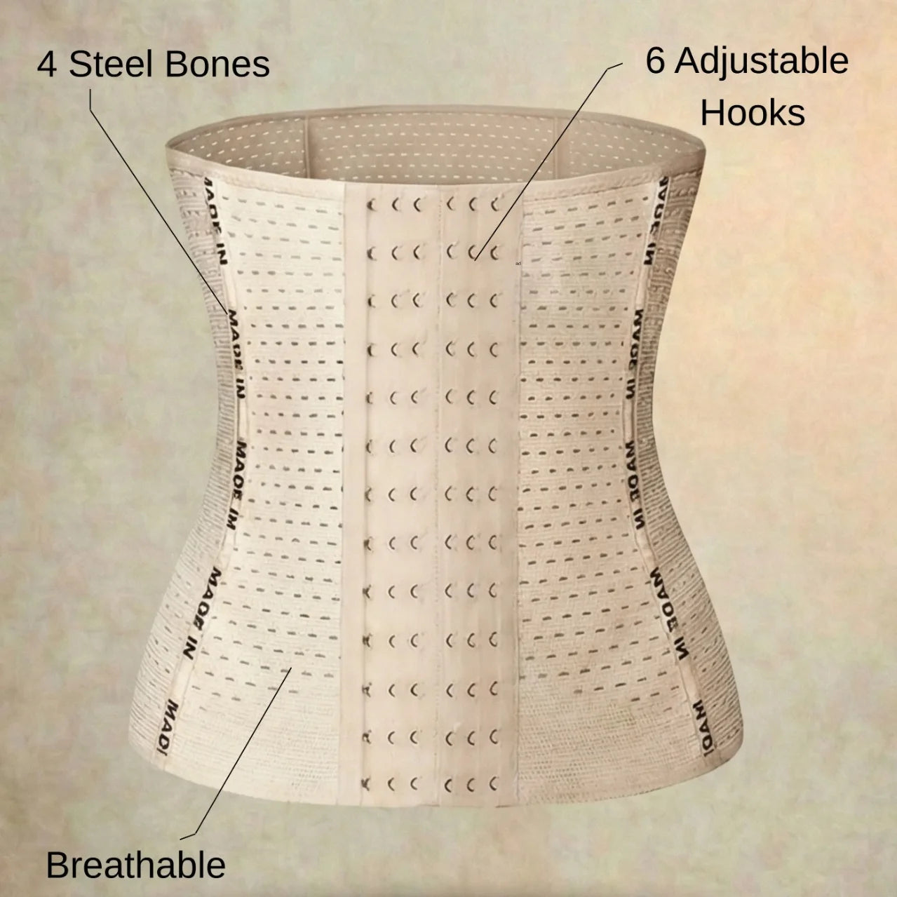 Belly Belt 6 Hooks Body Shaper & Tummy Controller