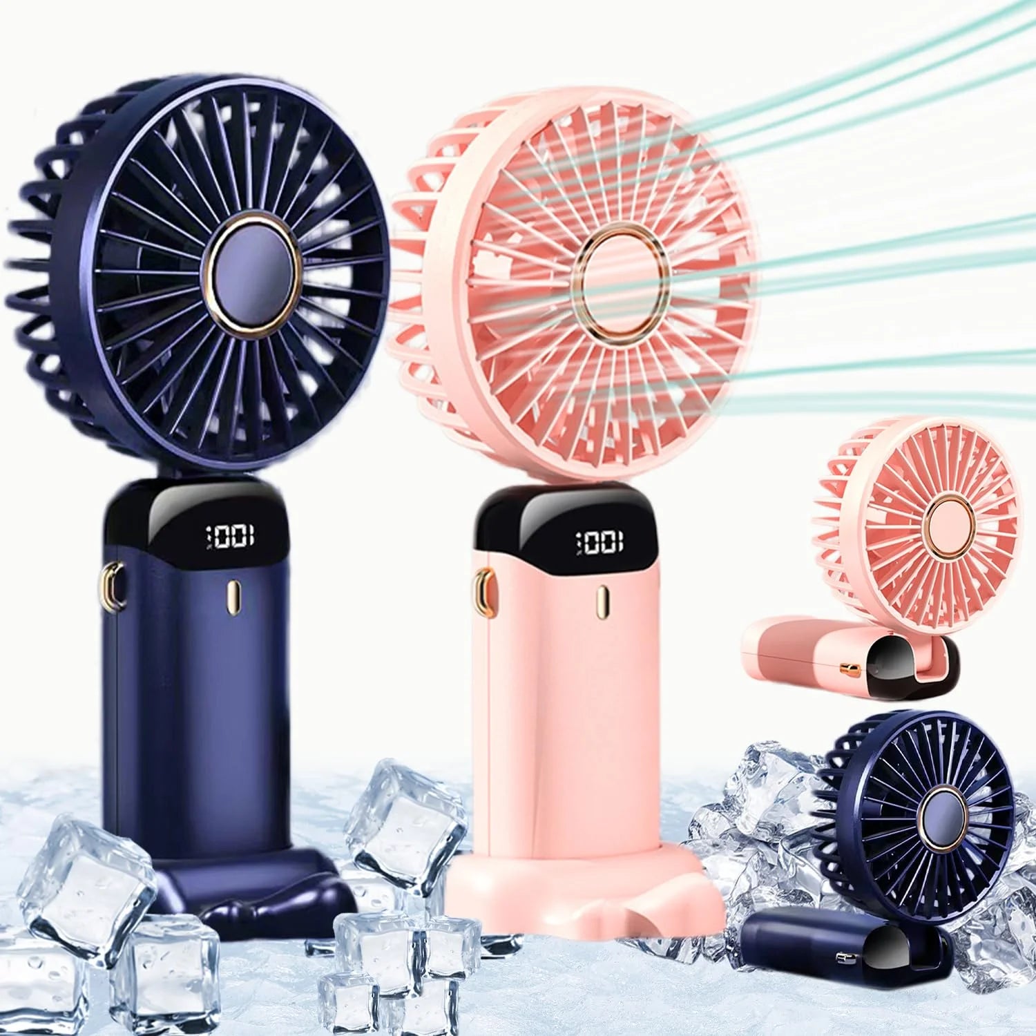 Mini Table Fan USB Rechargeable Portable Cooling Fan Price in Pakistan
