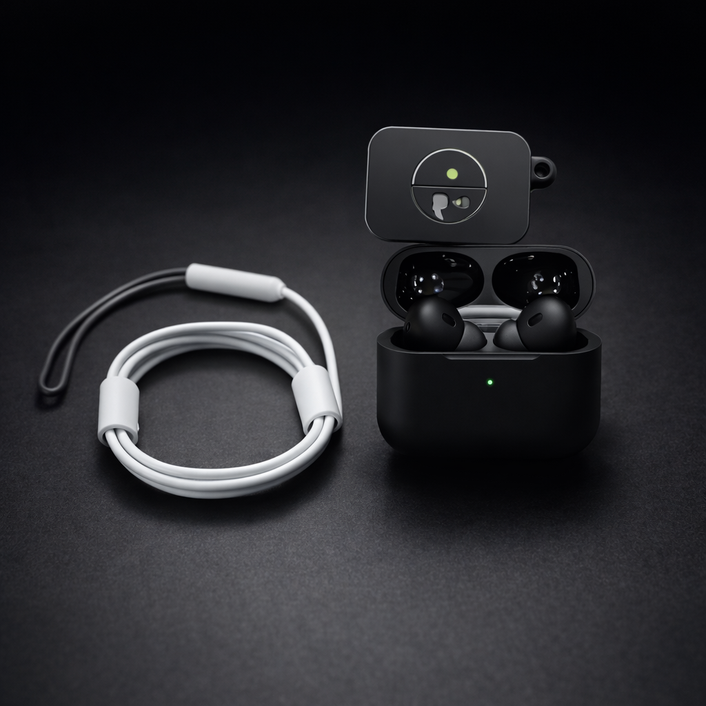 AirPods Pro 2nd Generation Black Matte Custom Finish original Apple internal hardware