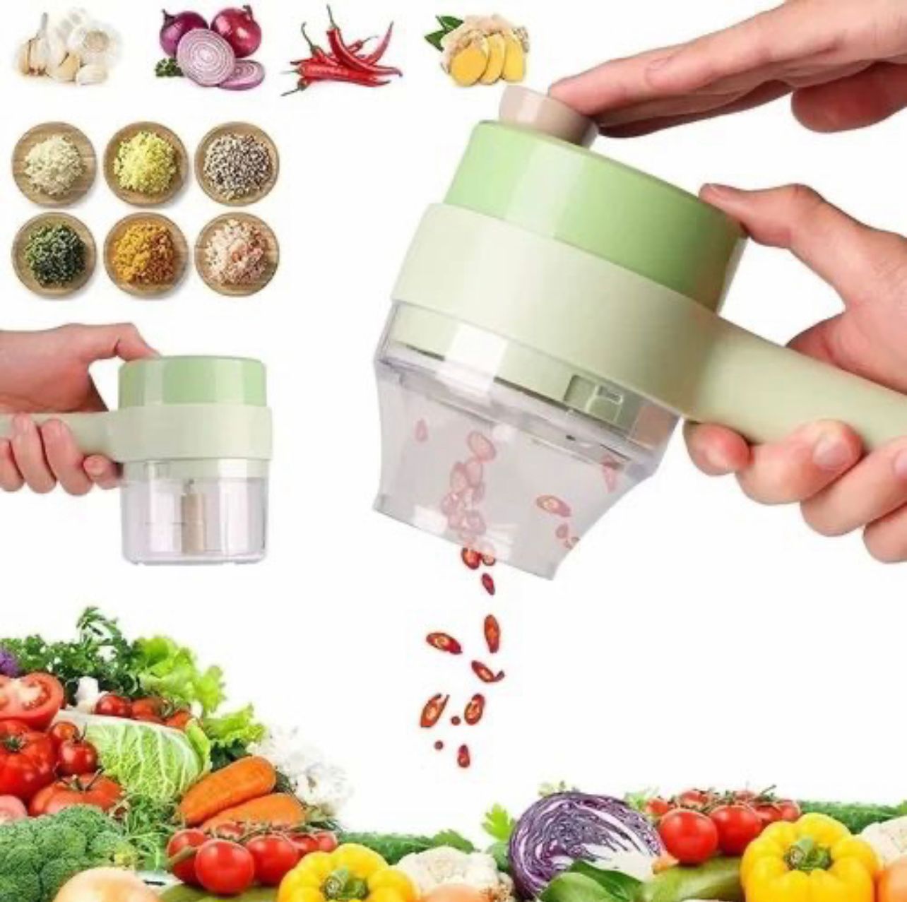 Electric Vegetable Cutter Price in Pakistan Handheld Food Chopper by Spector Gadgets