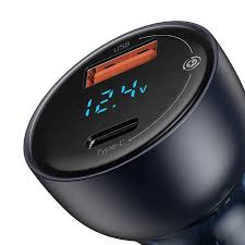Baseus Digital Display Fast Car Charger