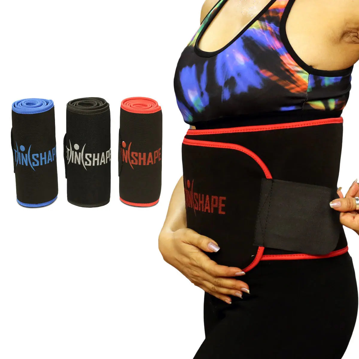 Neoprene Waist Trainer Trimmer Belt for Men & Women SpectorGadgets
