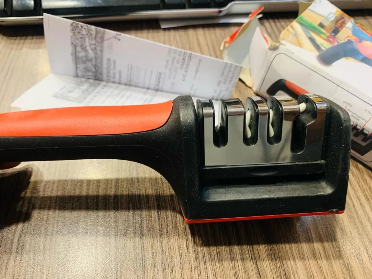 Original 3 stage knife sharpener price in pakistan front view