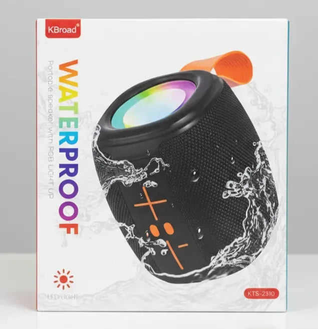KBroad RGB Bluetooth Speaker for Outdoor and Party Use