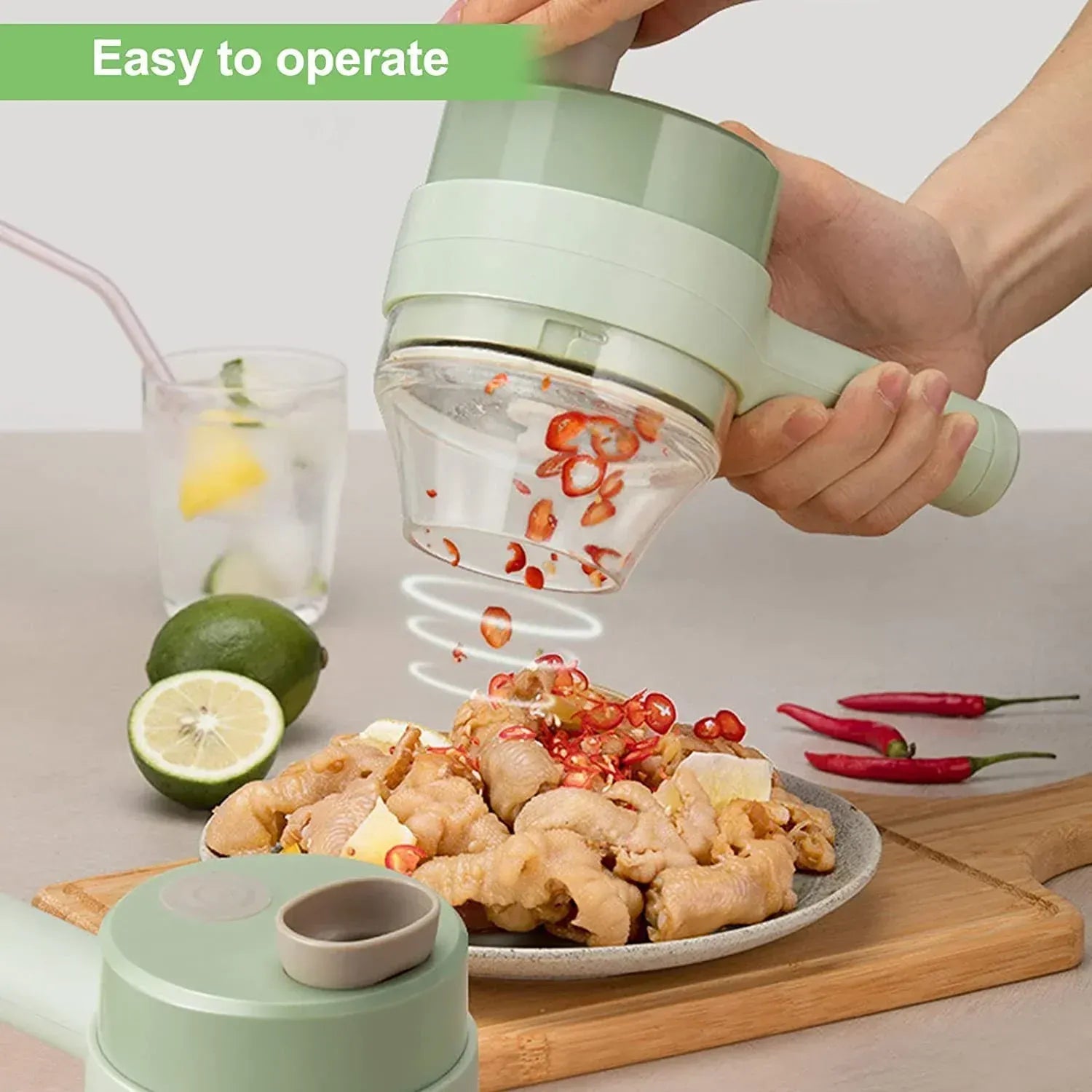 Premium Electric Kitchen Food Chopper for Home Cooking in Pakistan