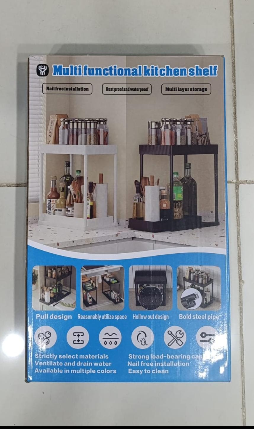 Premium Kitchen Storage Shelf by Spector Gadgets for Home Kitchens